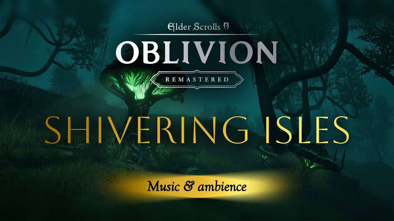 Oblivion Remastered / Night Ambient Music / Shivering Isles / 2 hours