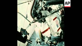 SYND 19-10-72 APOLLO 17 ASTRONAUTS TRAIN FOR LUNAR FLIGHT