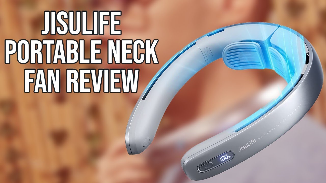 JisuLife Portable Neck Fan Review Must have Summer gadgets! YouTube