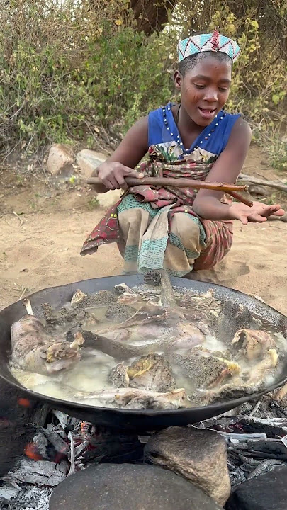 🔥🔥🔥🔥 #hadzabetribe #africa #cookingshorts