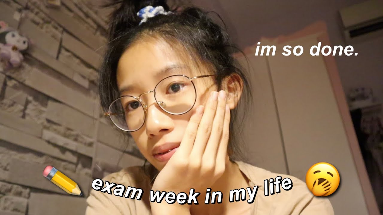高中第一次紧张考试周 📖 exam week in my life (highschool malaysia)
