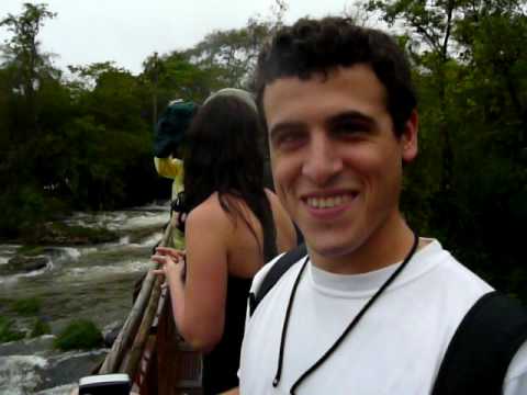 Carlos, Carlos, Carlos & Carlos at Iguazu Falls