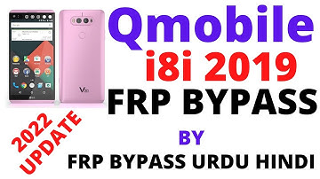qmobile i8i 2019 frp bypass 2022 | i8i google account unlock without pc | hard reset pattern unlock
