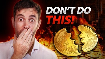 10 Worst Crypto Mistakes: Make Sure You AVOID Them!