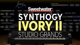 Synthogy Ivory II Studio Grands Piano Software Demo