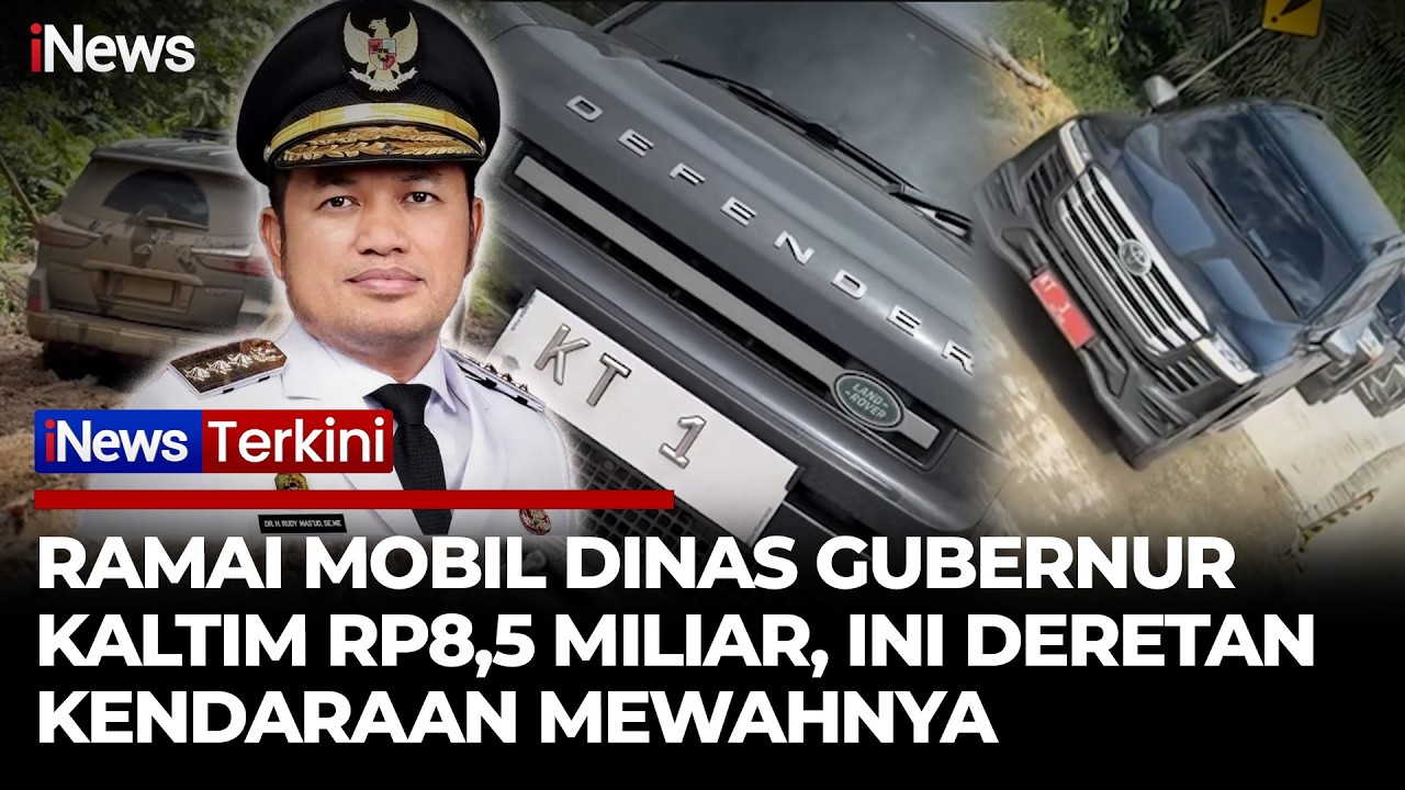 HEBOH! Mobil Dinas Gubernur Kaltim Rp8,5 Miliar, Ini Deretan Koleksi Mobil Mewahnya | iNews Terkini