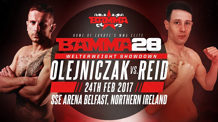 BAMMA 28: Jonathan Reid vs Daniel Olejniczak