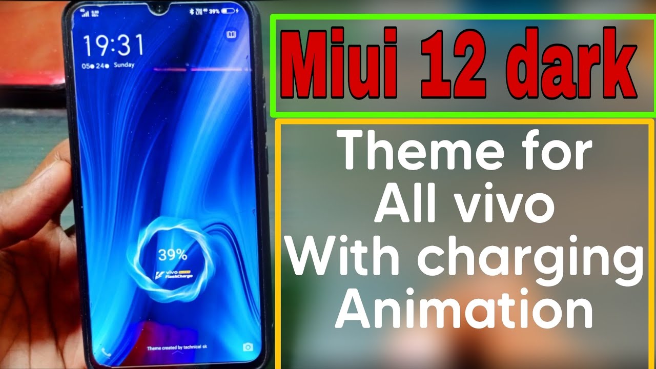 Miui 12 dark theme sat on all vivo mobile