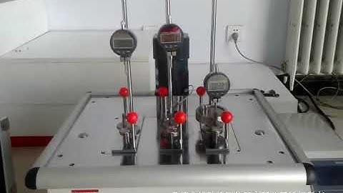 Demo video of DH-300A HDT / Vicat Softening Point Temperature Tester