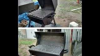 Dual table top bbq grills