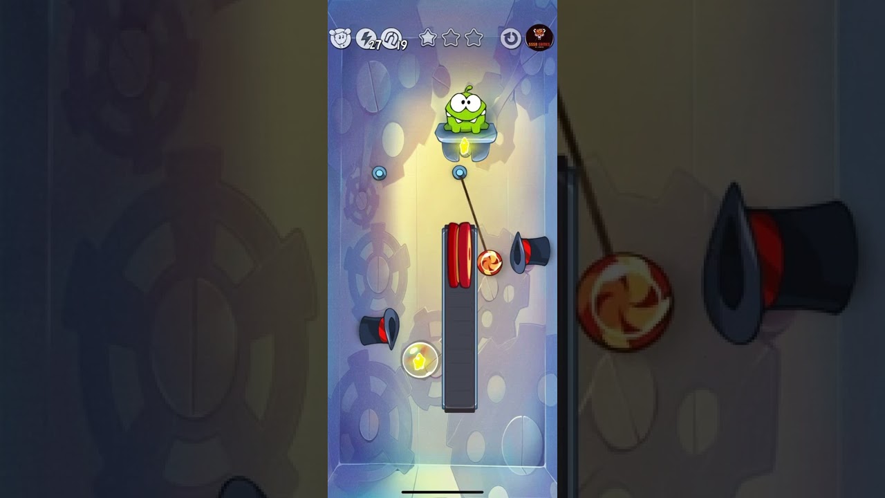 Cut the Rope: MECHANICAL BOX All Levels 17-2 / 3 Stars GamePlay Solutions 