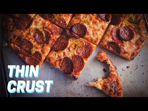 PUB STYLE PIZZA RECIPE  Chicago Thin Crust Pizza