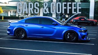 WIDEBODY HELLCAT REDEYE AT CARS &amp; COFFEE |C8 Corvette, SRT 392 &amp; More Muscle Cars|