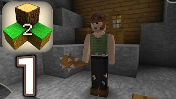 Survivalcraft 2 | Gameplay Walkthrough Part 1 - Survival & Stranded