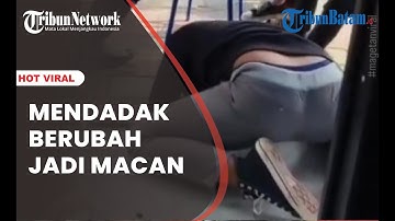 Viral Pemotor Mendadak Kesurupan Saat Ditilang di Magetan, Netizen Ngakak!