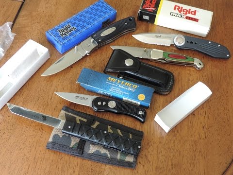 5 Folders Of Fury - Retro Knives