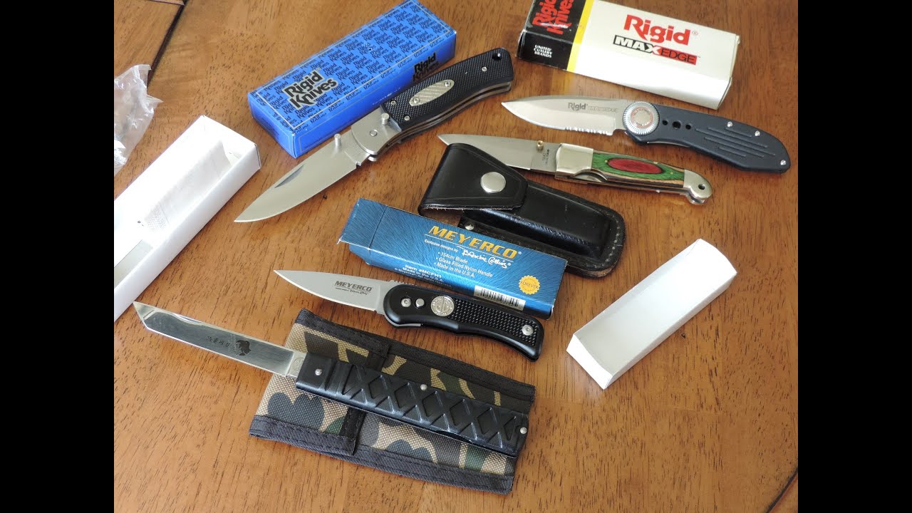 5 Folders Of Fury - Retro Knives