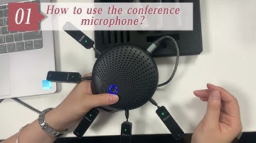 How to Use the Conference Microphone with Zoom