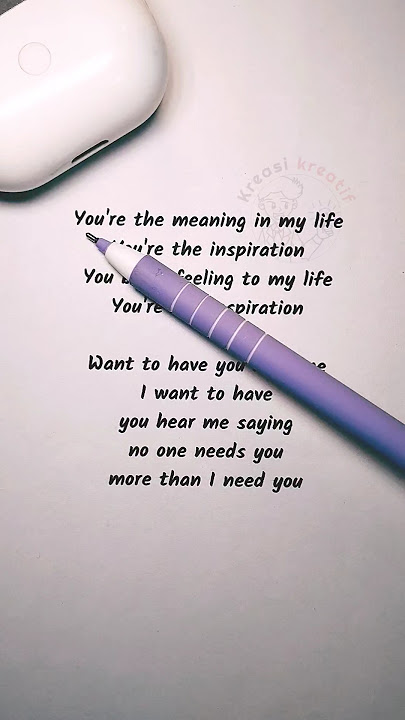 Chicago’s ‘You’re The Inspiration’ – Practice English with Music