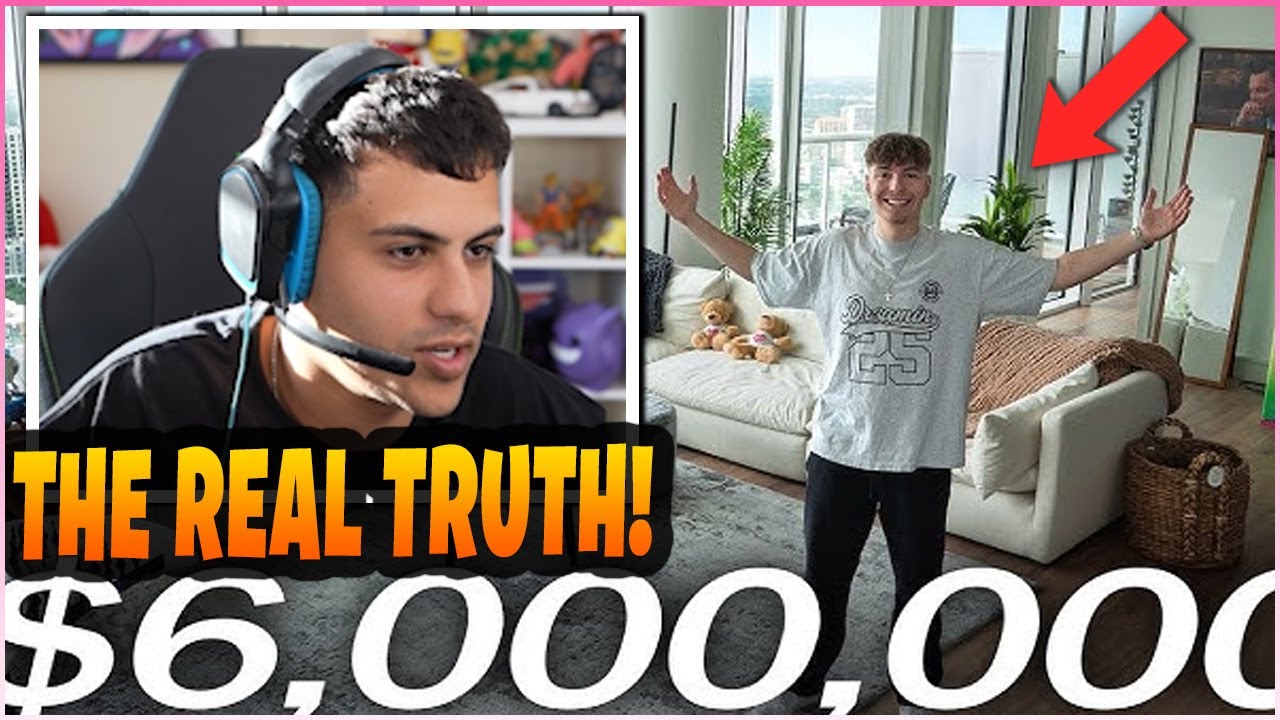 STABLE RONALDO Reacts To CLIX’S CAR COLLECTION & $6M PENTHOUSE Then FACETIMES HIM!