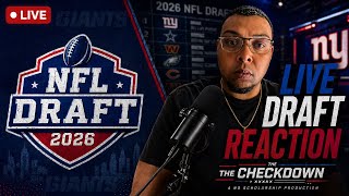 2026 NFL Draft LIVE Reaction Show: Giants Picks, Best Available &amp; Instant Analysis | The Checkdown