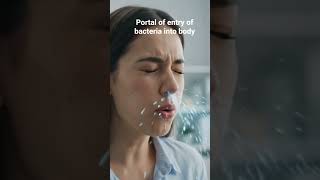 Portal of entry into human body| how bacteria enter body