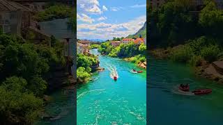 Mostar Bosna #magicalplaces #europe #amazing #nature #travel #shorts