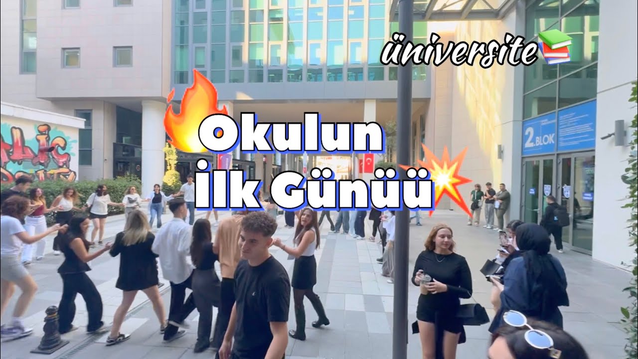 Haliç Üniversitesi Okulun İlk Günü Vlog | ikinci sezona geçişş