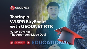 Testing a WISPR SkyScout with GEODNET RTK