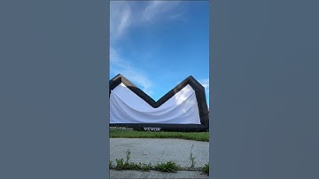 Is VEVOR Inflatable Movie Screen easy to set up?