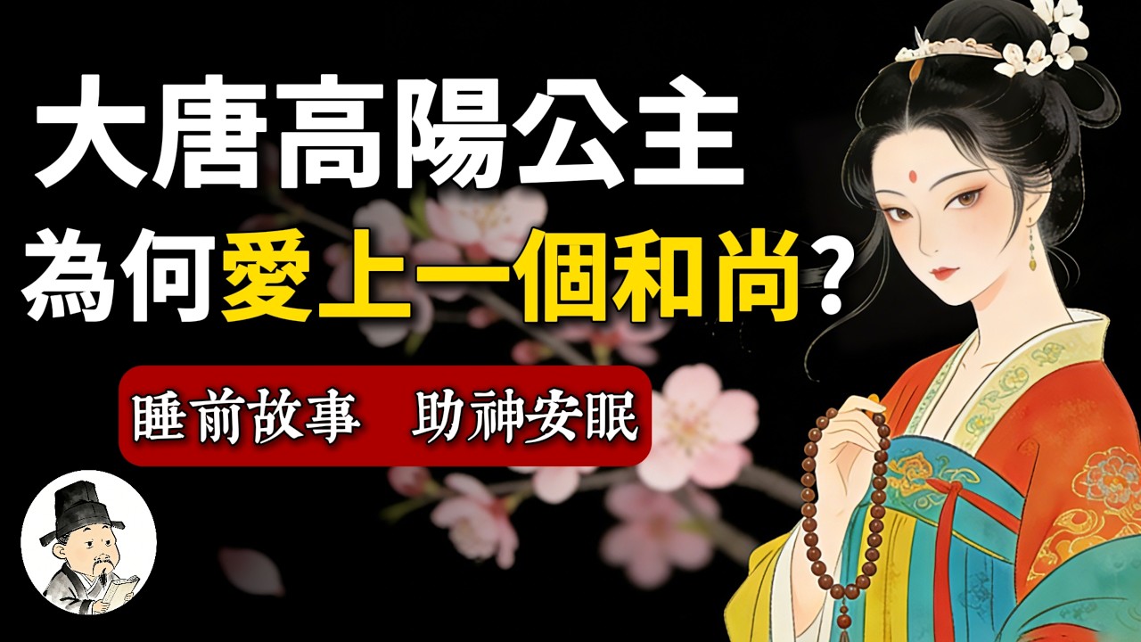 大唐高陽公主:大唐最叛逆的公主，為何愛上一個和尚？| 睡前歷史故事