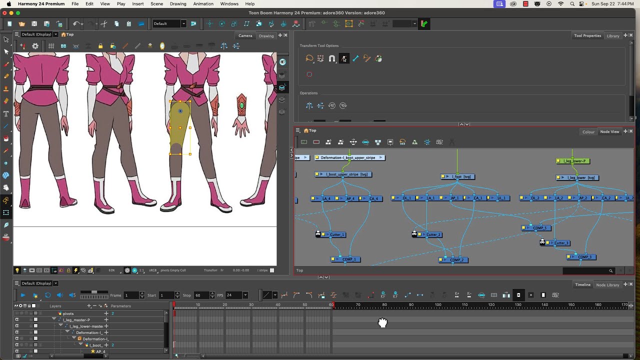 Rigging a 360 Character in Harmony Premium Part 1 - YouTube
