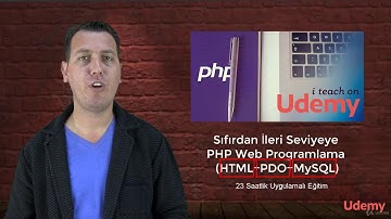 Sıfırdan İleri Seviyeye PHP Web Programlama (HTML+PDO+MySQL)