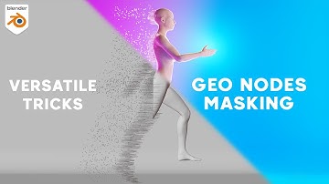 Mesh To Dust! Powerful Geometry Nodes Transition | Blender Tutorial |