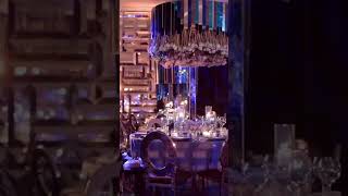 A moment for the chandeliers: Hanging florals always make a statement.✨ #weddingdecor Profile