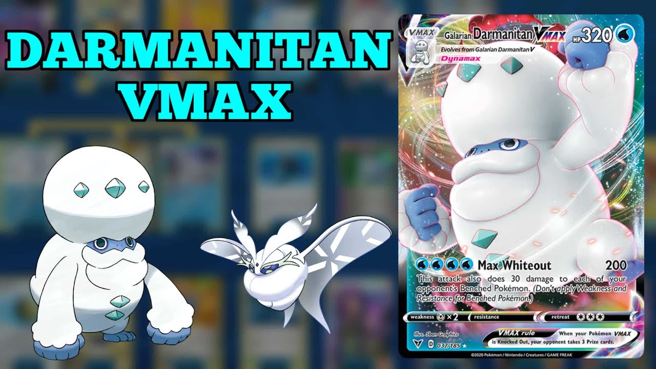Galarian Darmanitan VMAX Expanded- PTCGO