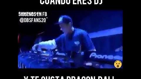 Cuando eres dj y te gusta DRAGON BALL