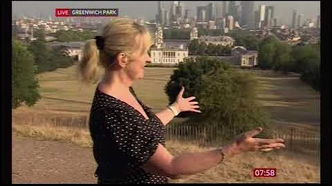 BBC Breakfast News - Carol Kirkwood checks out the...