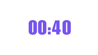 40 Seconds Timer.
