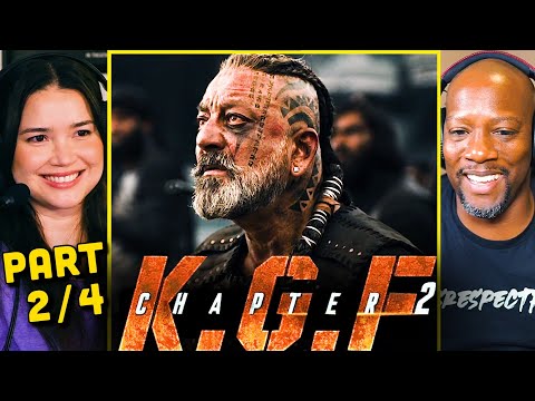 KGF: CHAPTER 2 Movie Reaction Part 2! | Yash | Sanjay Dutt | Raveena Tandon | Srinidhi Shetty