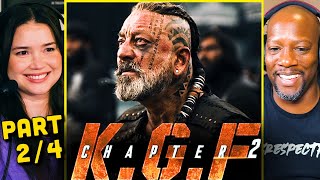 KGF: CHAPTER 2 Movie Reaction Part 2! | Yash | Sanjay Dutt | Raveena Tandon | Srinidhi Shetty