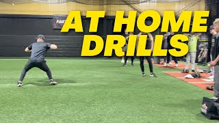 Two Infield Drills To Do At Home