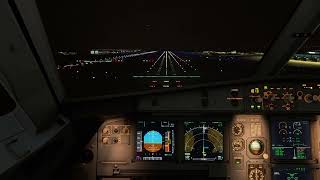 Fenix A320 Single Engine Landing
