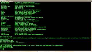 OSPF Virtual Link lab in GNS3