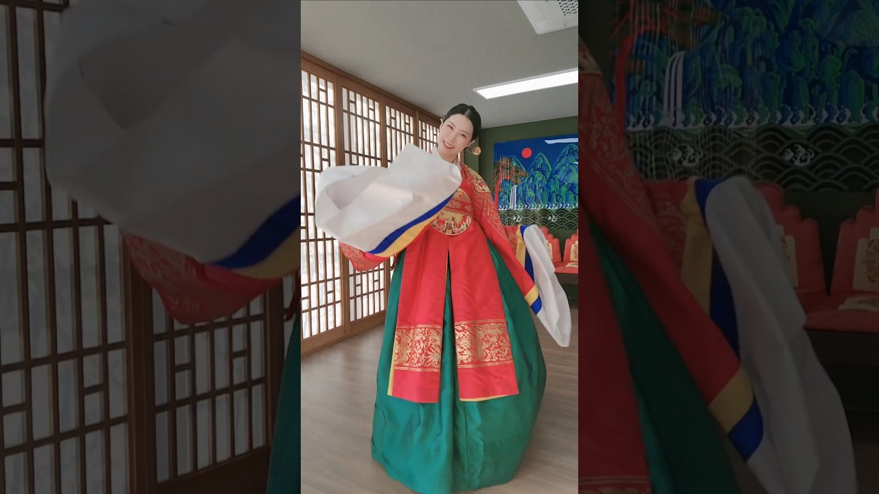 연휴 끝나가요 괜찮아 딩딩딩딩딩 #괜찮아 #괜찮아챌린지 #dance #dancechallenge 한복 당의 hanbok