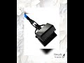 Vibrant Life Foldable Plastic Spring Action Pooper Scooper for Dogs - Black/Blue