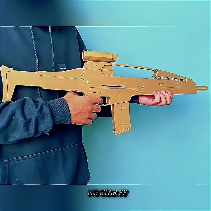 Senjata Free Fire Terbuat dari Karton!? 😱🔥