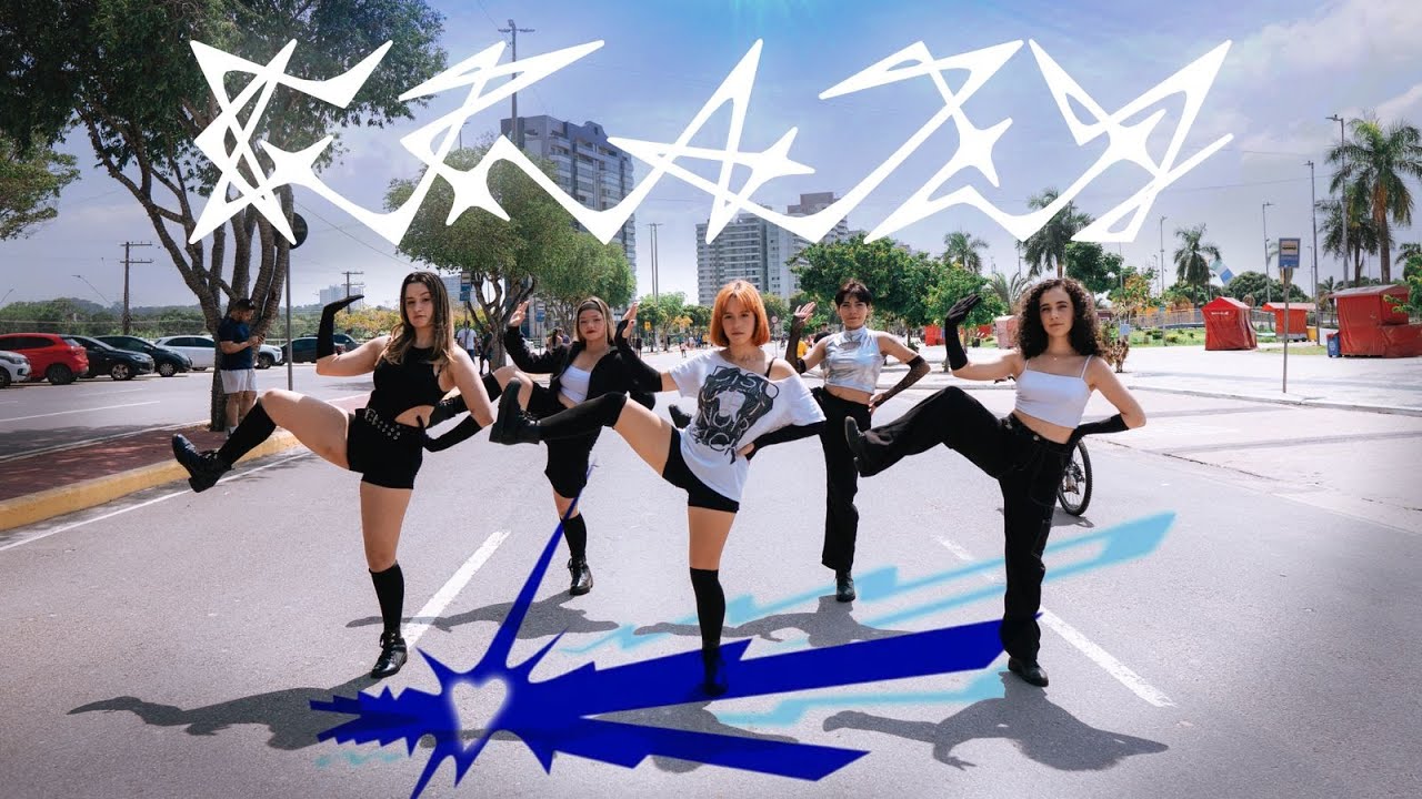 [KPOP IN PUBLIC BRAZIL] LE SSERAFIM (르세라핌) 'CRAZY' | 커버댄스 Dance Cover by Moonrise