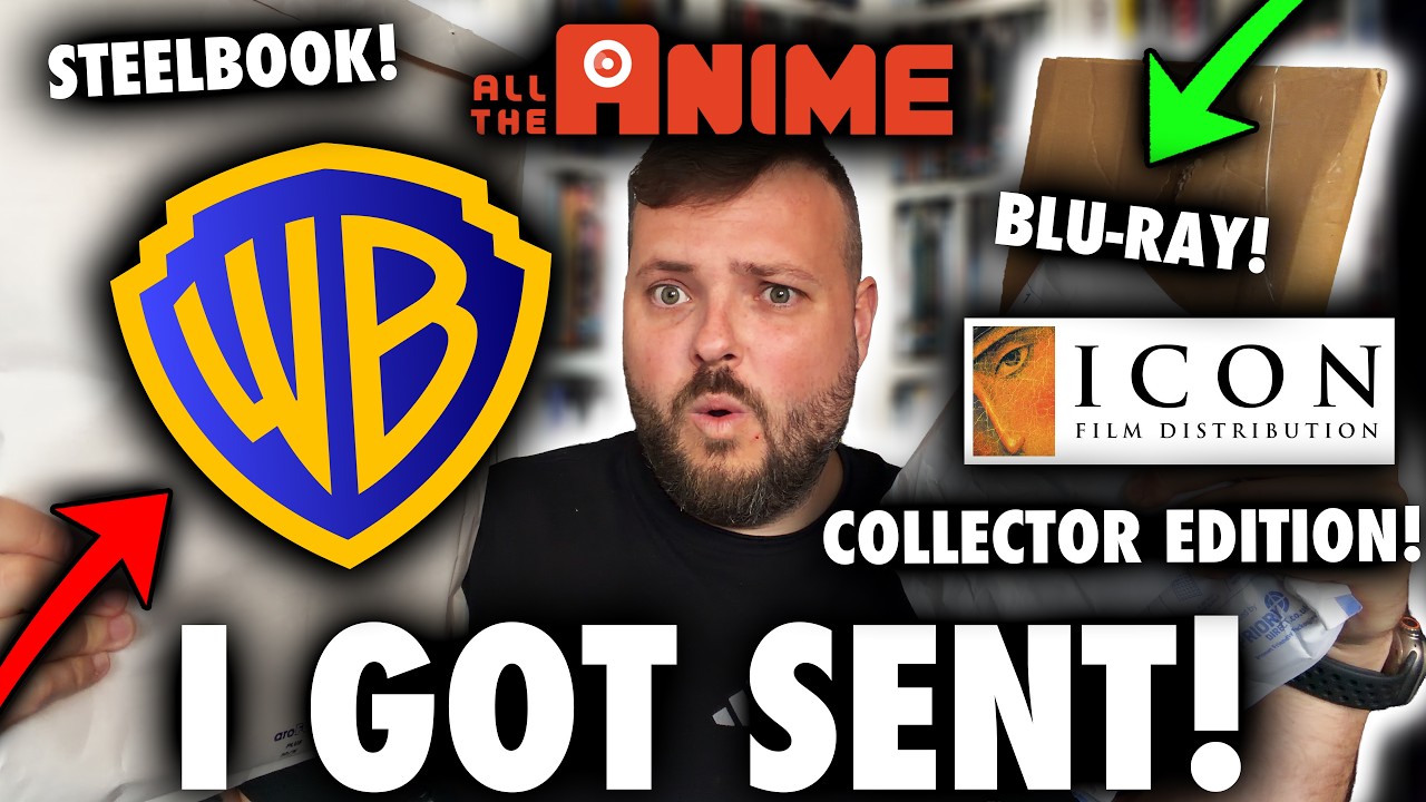 Unboxing 3 BLU-RAY Titles from Warner Bros, Icon Film & All the