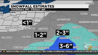 KDKA-TV Morning Forecast (1/6)